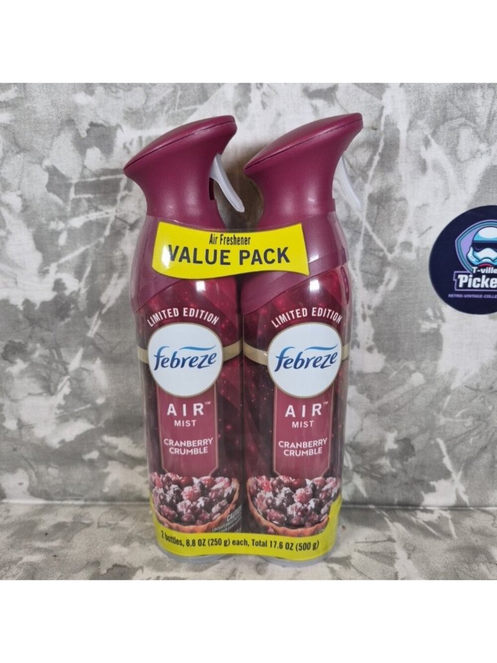 Febreze Air‎ Mist Odor-Fighting Air Freshener Cranberry Crumble, 8.8 oz. 2 Pack